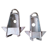 Hot Dipped Galvanized Overhead Tower Cable Metal Bracket 