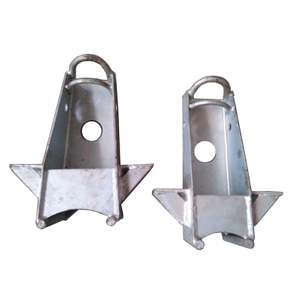 Hot Dipped Galvanized Overhead Tower Cable Metal Bracket 